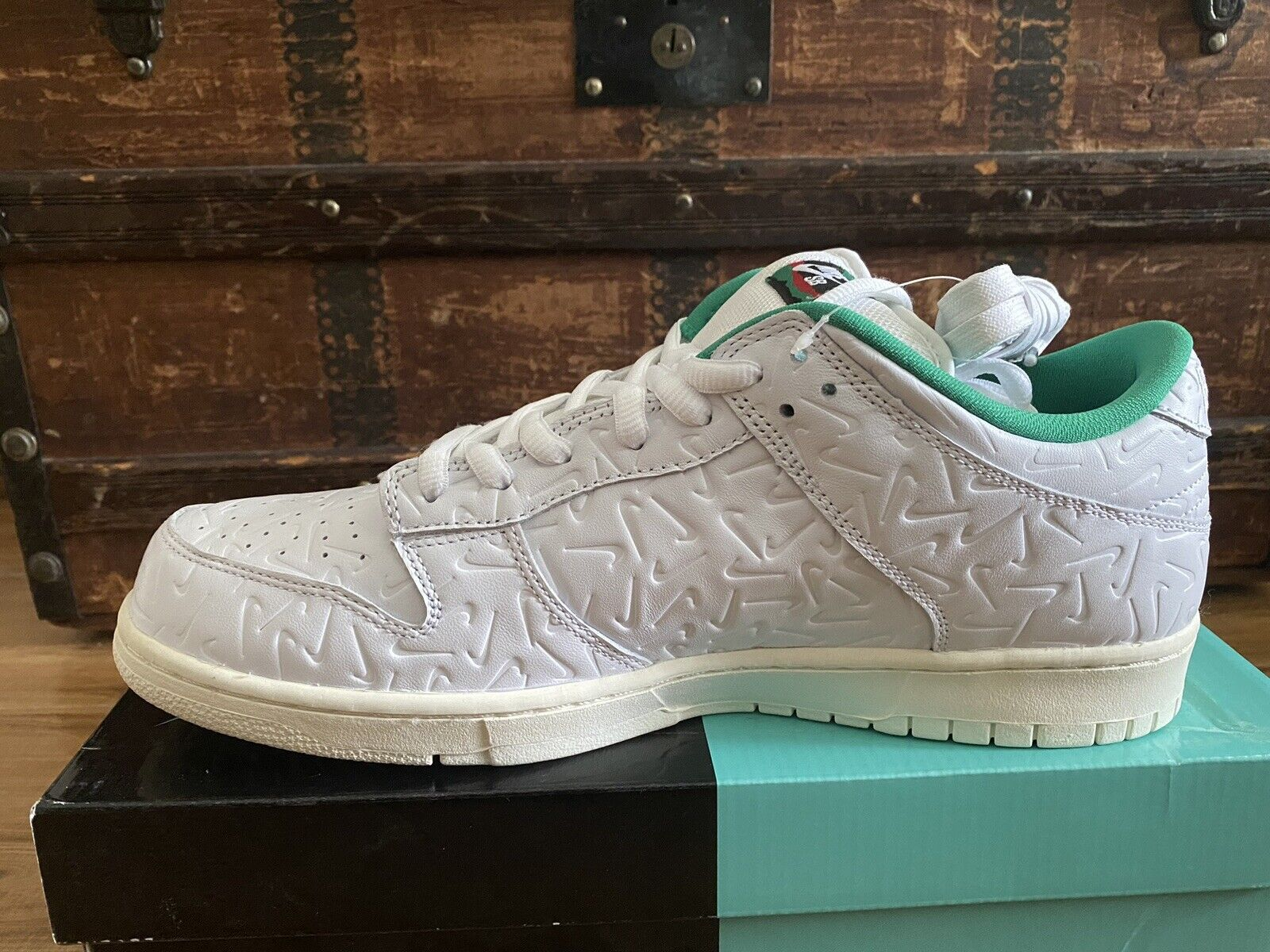 [Authorize✅]Ben-G X Nike SB Dunk Low White Lucid Green for sale photo review