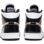 [Authorize✅]Air Jordan 1 Mid Patent SE Black Gold for sale - Image 3