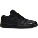 Jordan 1 Low Black Elephant Print