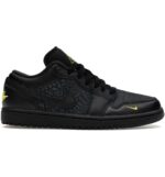 Jordan 1 Low Black Elephant Print