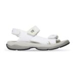 Balenciaga Tourist Sandal White Grey