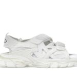 Balenciaga Track Sandal White