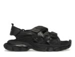 Balenciaga Track Sandal Black