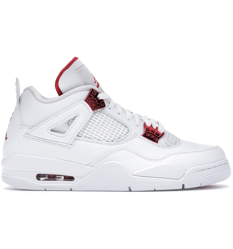 air-jordan-4-retro-white-university-red-product Jordan 4 Retro Metallic Red - Image 1